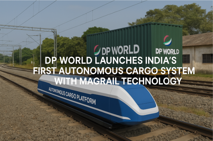 DP World Launches India’s First Autonomous Cargo System with MagRail Technology